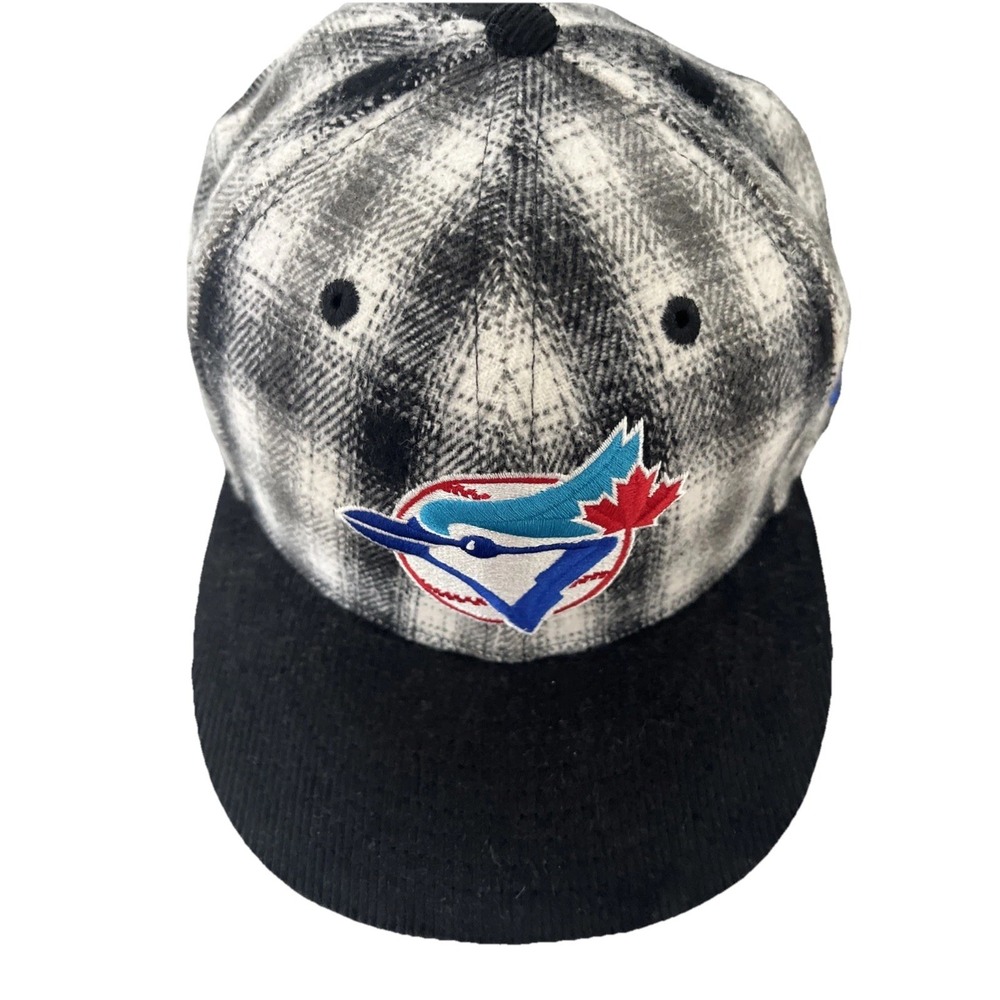 Toronto‎ Blue Jays New Era All-Star Game Plaid Black 59FIFTY Hat Sz 8 NWT